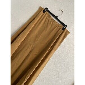 Western Style L Tan Boho Maxi Skirt Rodeo Bohemian Indie Folk Gypsy Cowgirl F21